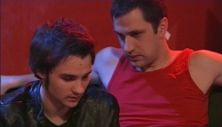 Filip Križan i Goran Bogdan u filmu Harakiri djeca Ivana Livakovića