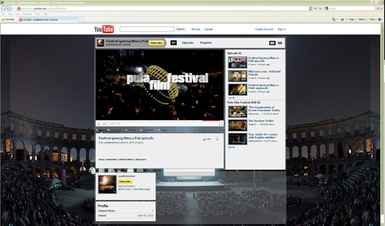 Youtube kanala Festivala